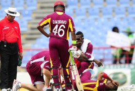 Pics from 2nd One day match played between Pakistan and West Indies.