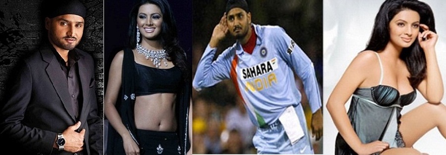 Pictures of Harbajan Singh and his girlfriend Geeta Barsa