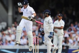 Match summary of 4th test day 3 played between England vs India played, The Oval, Aug 18-22, 2011