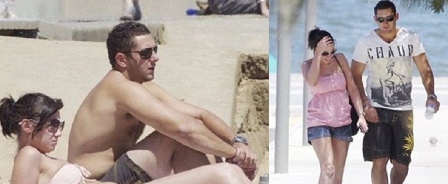 Profile pictures of Bresnan and his girlfriend Hynnah