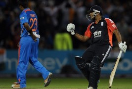 Match summary of only T20 match between England vs India at Old Trafford Aug 31 2011