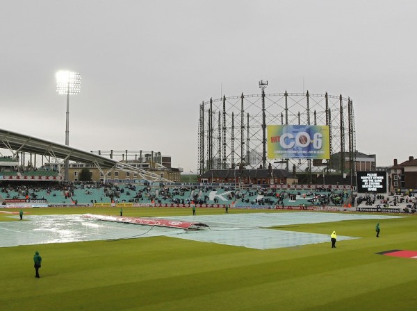 The situation of rain during the lunch break