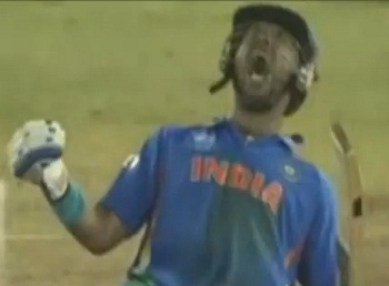 Crickethighlights player of the week: Yuvraj Singh’s All round brilliance in World cup 2011.