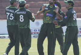 Match summary of 1st One Day International played between Zimbabwe vs Pakistan at Bulawayo on Sep 8, 2011