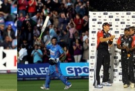 Snaps of 5th One Day International played between England and India 2011 at Sophia Gardens Cardiff