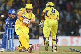 Chennai Super Kings Versus Mumbai Indians, Champion trophy T 20 2011 : Photos