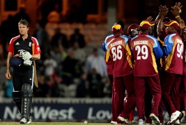 England vs West Indies: summary of 2nd Twenty20 at The Oval, London