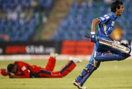 Pictures galleries Mumbai Indians vs Trinidad & Tobago Champions League Twenty20 Group A match played on 26th September 2011