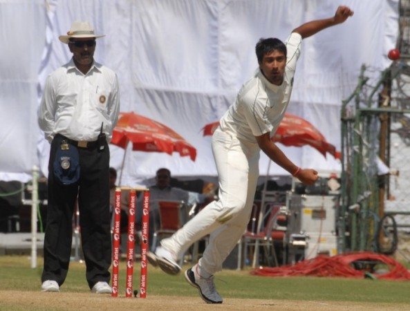 Rahul Sharma in action third day