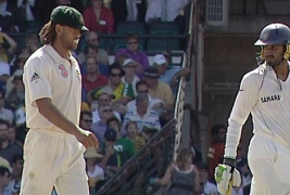 Andrew Symonds and Harbhajan Singh, the protagonists in the infamous Monkeygate incident