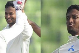 Pictures of 2nd Test 4th day Bangladesh vs Pakistan played at Dhaka