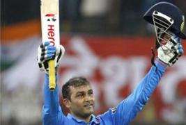Record of 400 runs in One Day Internationals