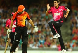 KFC T20 Big Bash League Sydney Sixers v Perth Scorchers match summary played at Sydney Cricket Ground