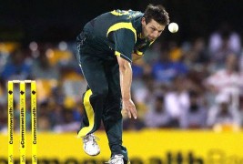 Australia v India 7th ODI summary and video played at  Brisbane, Feb 19, 2012