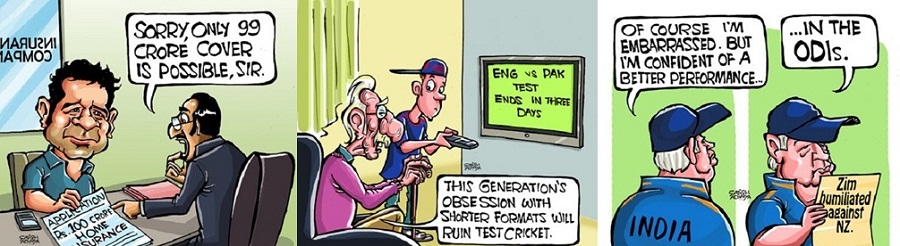 Cricket Cartoons Pictures of Current cricket situation