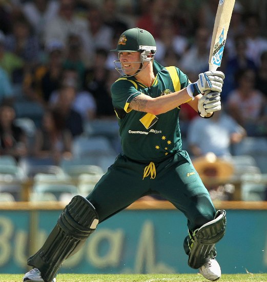 Michael Clarke played a captain innings