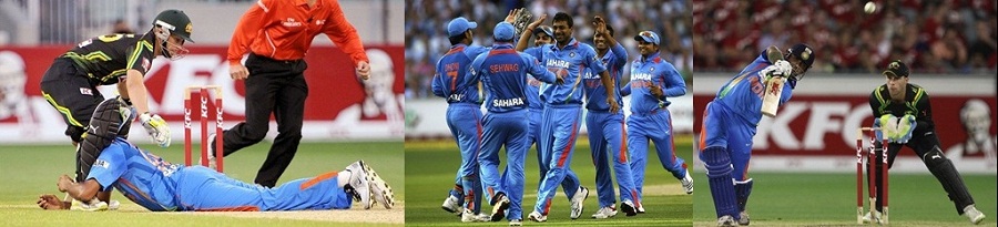 Picture of 2nd T-20 match played between India and Australia