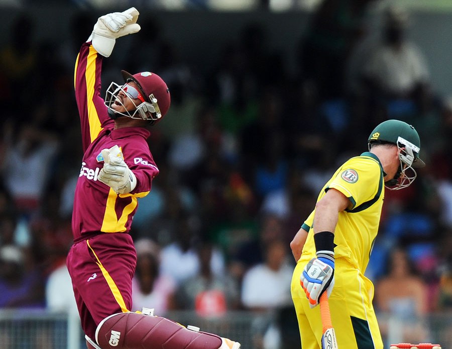 Photo gallery 2nd ODI West Indies v Australia played Kingstown, Mar 18, 2012