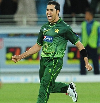Umar Gul of Pakistan.