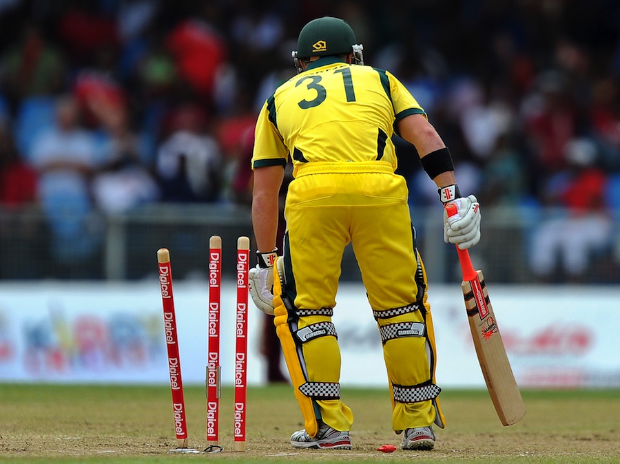 West Indies vs Australia 1st T20 International match summary at Gros Islet