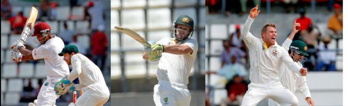 WI v Aus photos