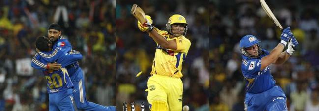 CSK v MI IPL 2012 photos