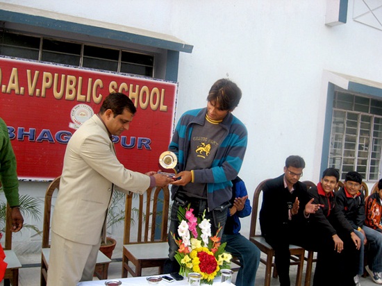 Saurabh Tiwari during his School period