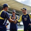 Matthew Wade and Ricky Ponting in first test