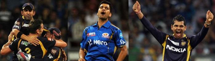 MI v KKR photos