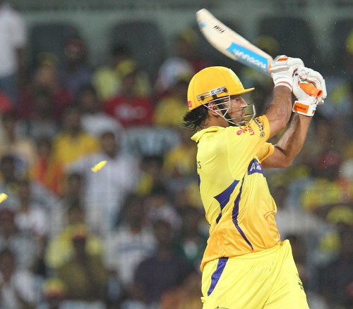 MS Dhoni made 34 v Deccan Chargers MS Dhoni made 34 v Deccan Chargers