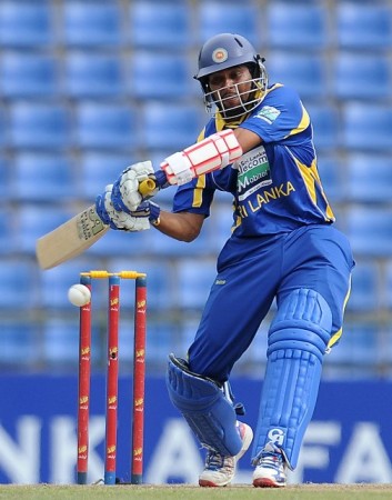Tillakaratne Dilshan plays through the off side