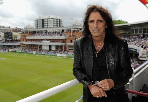 Alice Cooper was present at Lord's Alice Cooper was present at Lord's