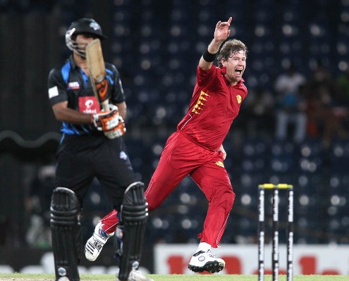 Jacob-Oram took 3 wickets in 1st Semi Final Jacob Oram took 3 wickets in 1st Semi Final
