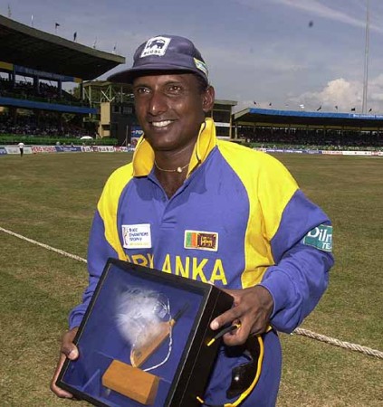 Aravinda De Silva was selected as one of the five Indian Cricketers of the year in 1990