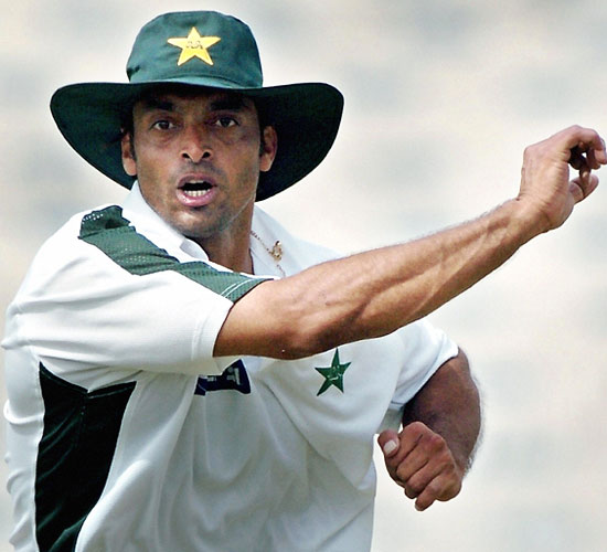 Shoaib Akhtar has taken 178 wickets at an average of 25.69 in his test career