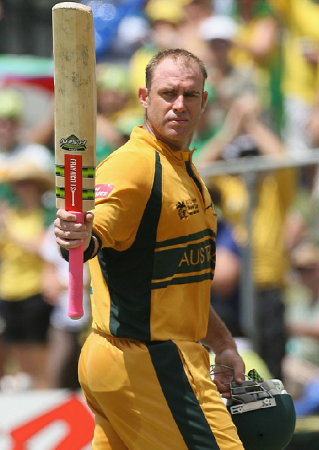 Matthew Hayden is a strong handed Batsmen of Australia