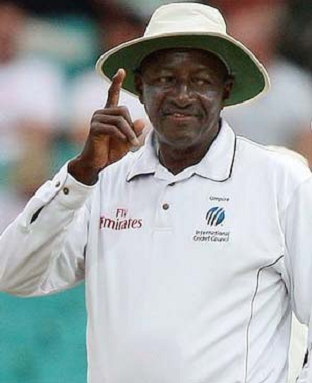 Bucknor holds the record for the most Test matches umpired