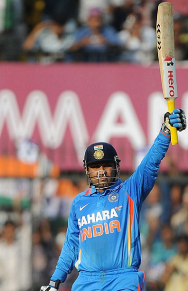 Virender Sehwag got to a century of 69 balls