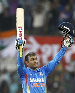 Virender Sehwag is the highest run scorer in One Day Internationals.