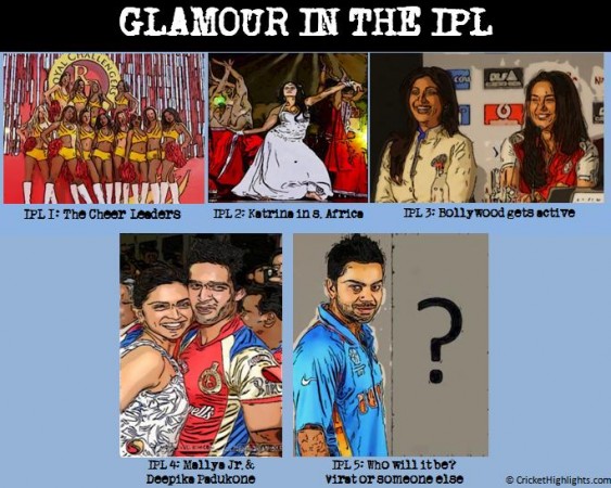 IPL 5 glamour
